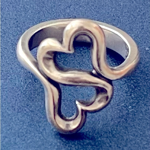 James Avery Double Hearts Ring - Picture 1 of 1
